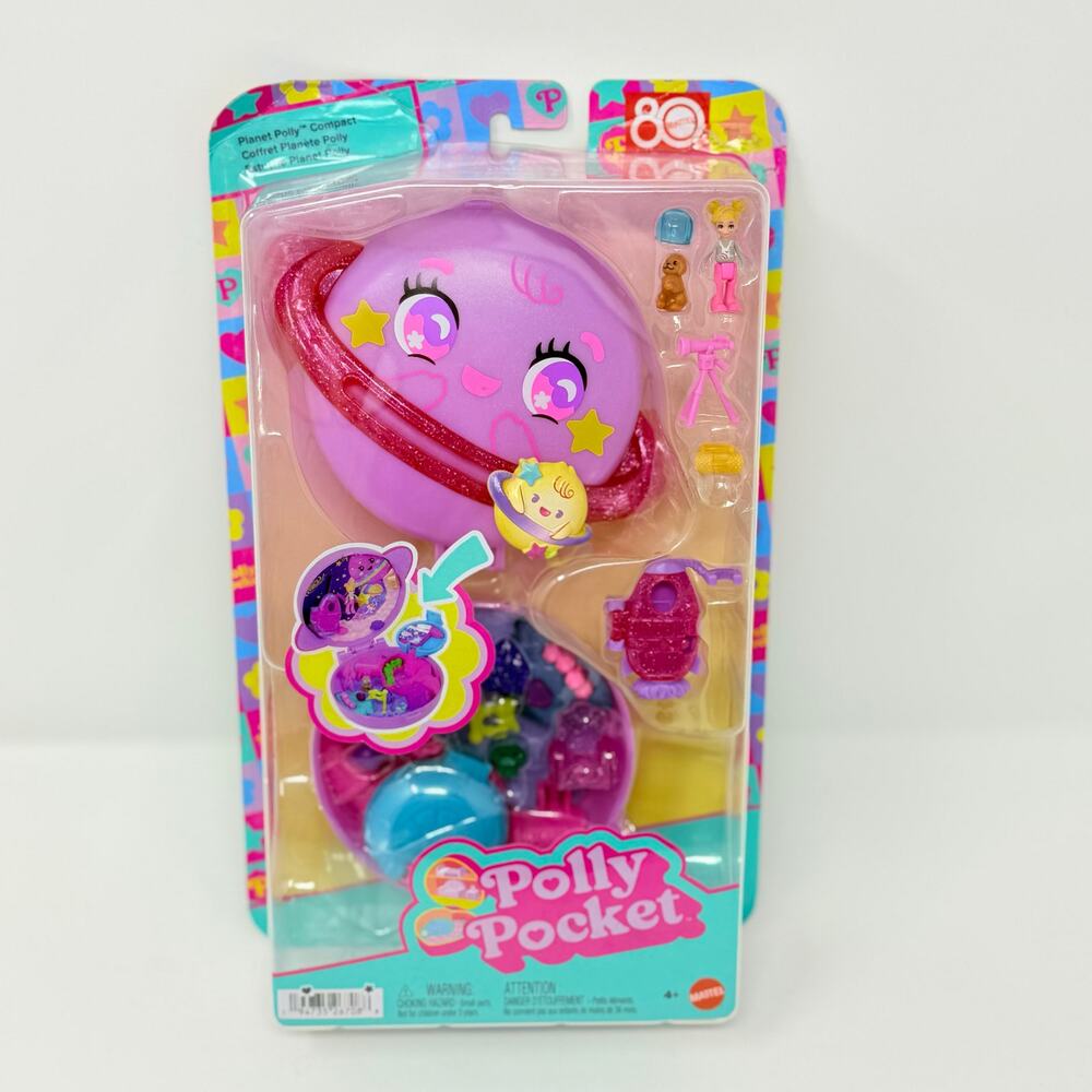 Polly Pocket Big Surprises Compact Playset Mattel 2024 NIB Kawaii Y2K Toys